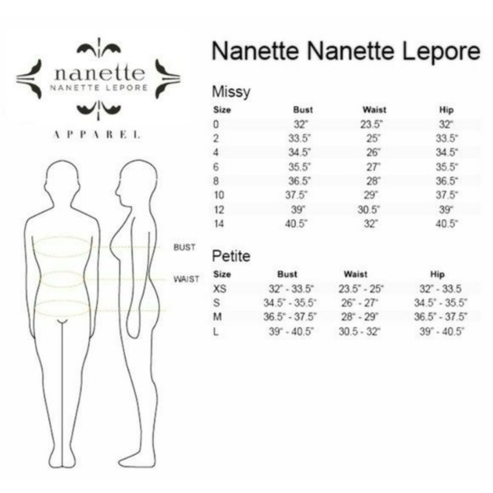 NWT Gorgeous NANETTE LEPORE  Lace Overlay Asymmetrical Ruffle Midi Skirt - Picture 7 of 7